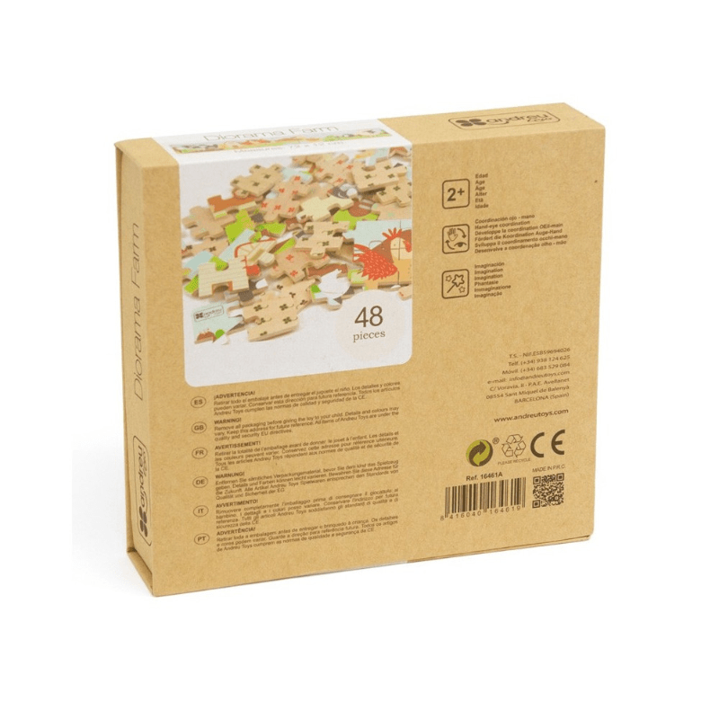 4 Puzzles - Diorama Farm - O Gato das Fraldas