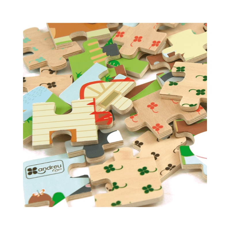 4 Puzzles - Diorama Farm - O Gato das Fraldas