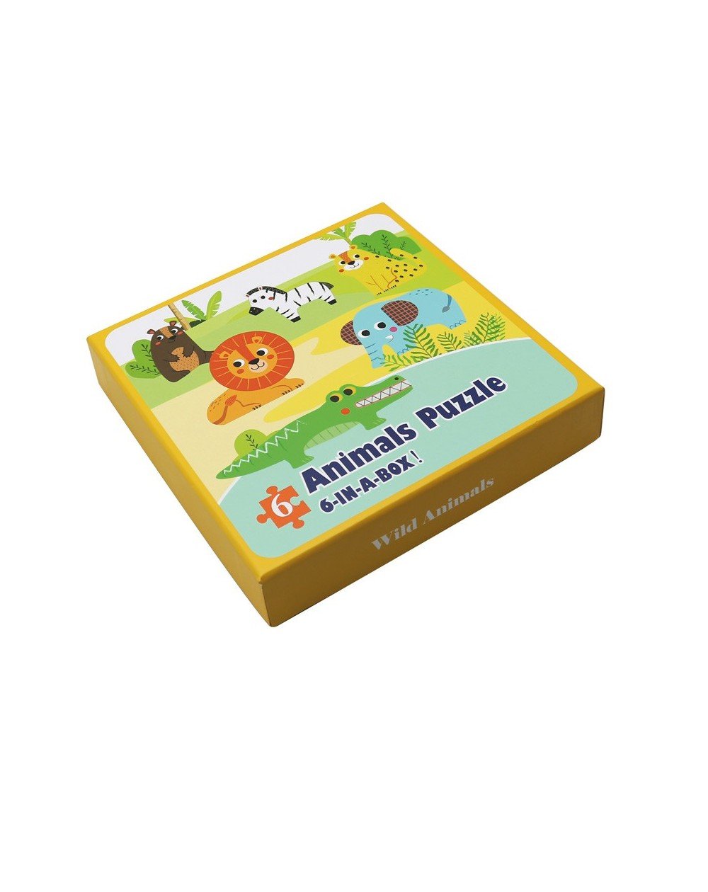6 puzzles numa caixa - vários modelos - O Gato das Fraldas
