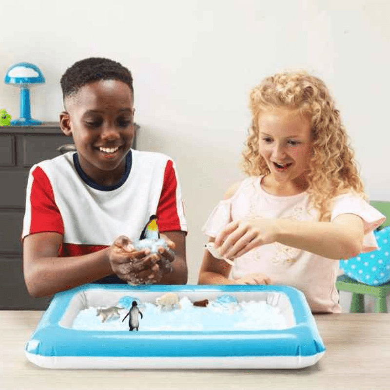 Atividade Sensorial Sno Adventures Artic com figuras - Zimpli Kids - O Gato das Fraldas