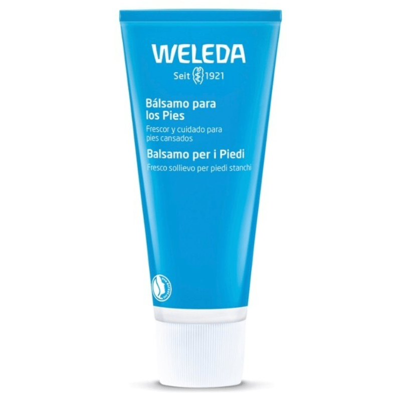 Bálsamo para os pés com ingredientes naturais - 75 ml Weleda - O Gato das Fraldas