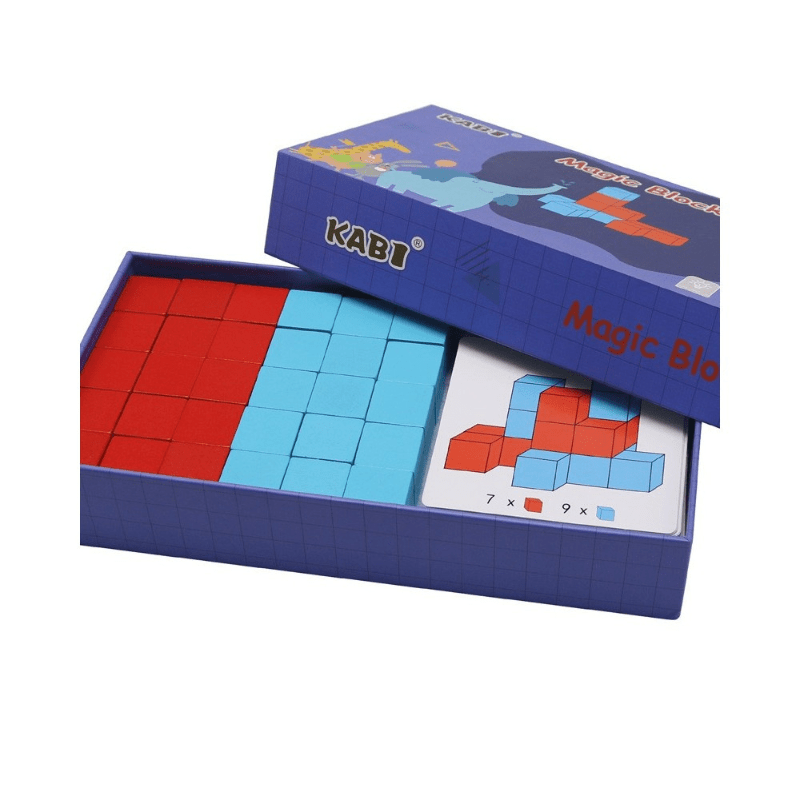 Blocos de madeira 3D - O Gato das Fraldas