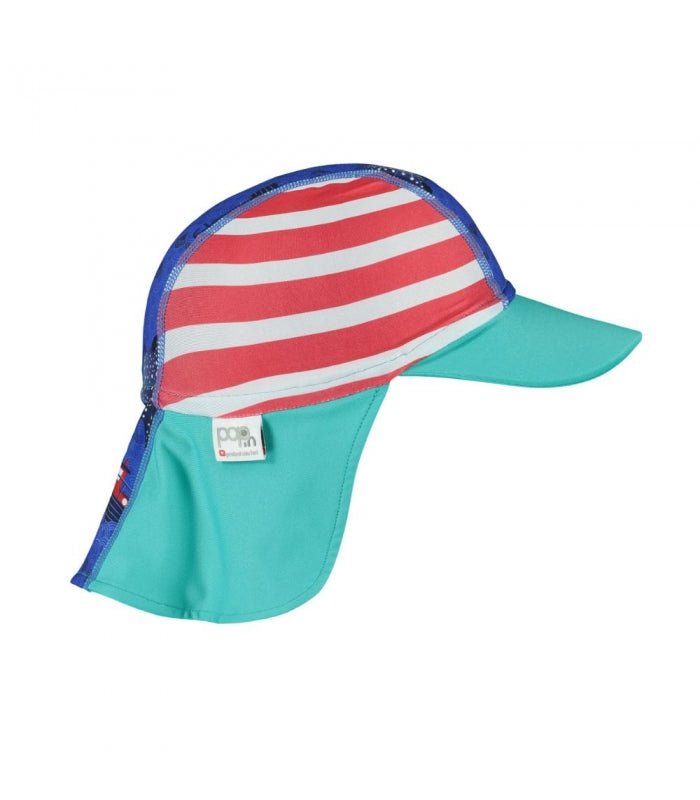 Chapéu de sol, com proteção FPS 50+ Whale Shark Close Pop - in - O Gato das Fraldas