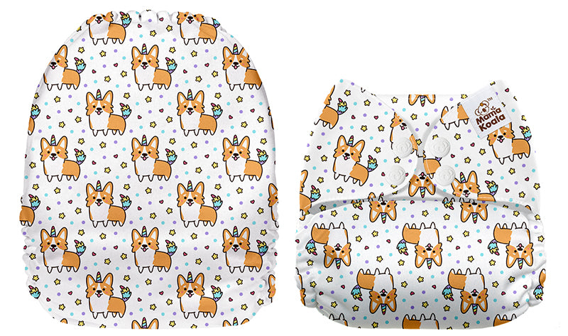 Fralda de Bolso Mama Koala 1.0 - Vários Padrões