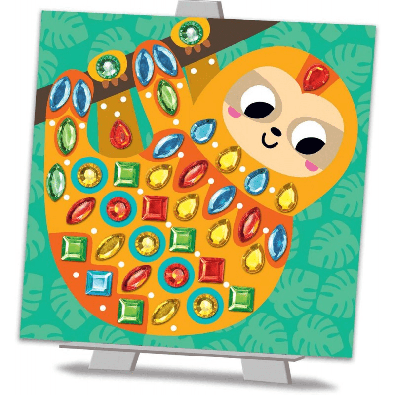 Diamantes em mosaico "Tropicoanimo" Créa Lign' - O Gato das Fraldas