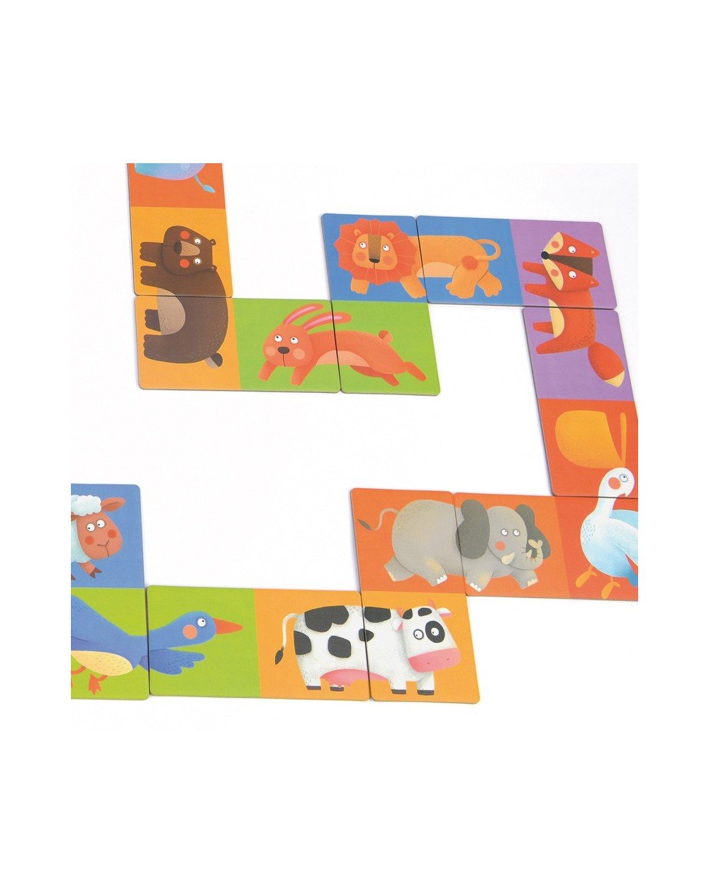 Domino Puzzle - Animais Midder - O Gato das Fraldas