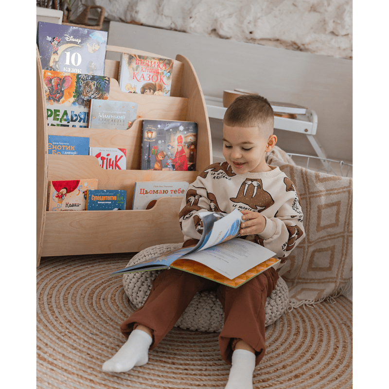 Estante Infantil em Madeira – Luna Toys - O Gato das Fraldas