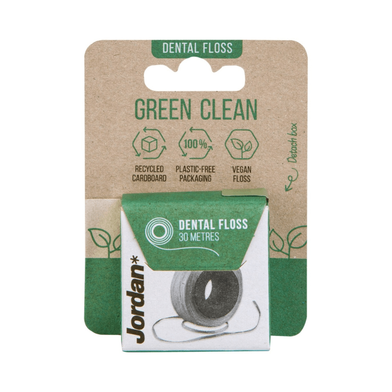 Fio Dental Jordan Green Clean 30 M - O Gato das Fraldas