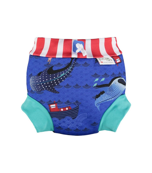 Fralda de banho Whale Shark Close Pop - in - O Gato das Fraldas