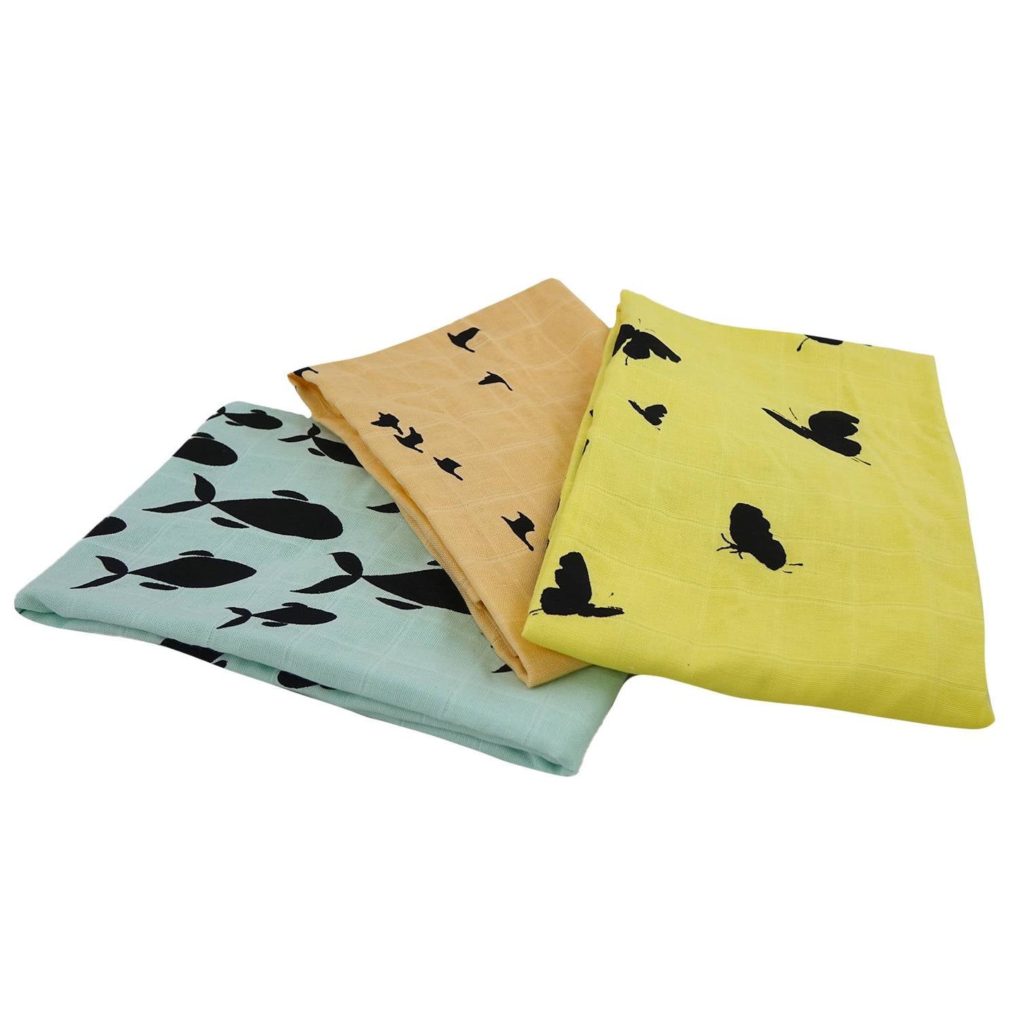 Fralda Musselina Avo&Cado 80x80 - 3 und. - O Gato das Fraldas