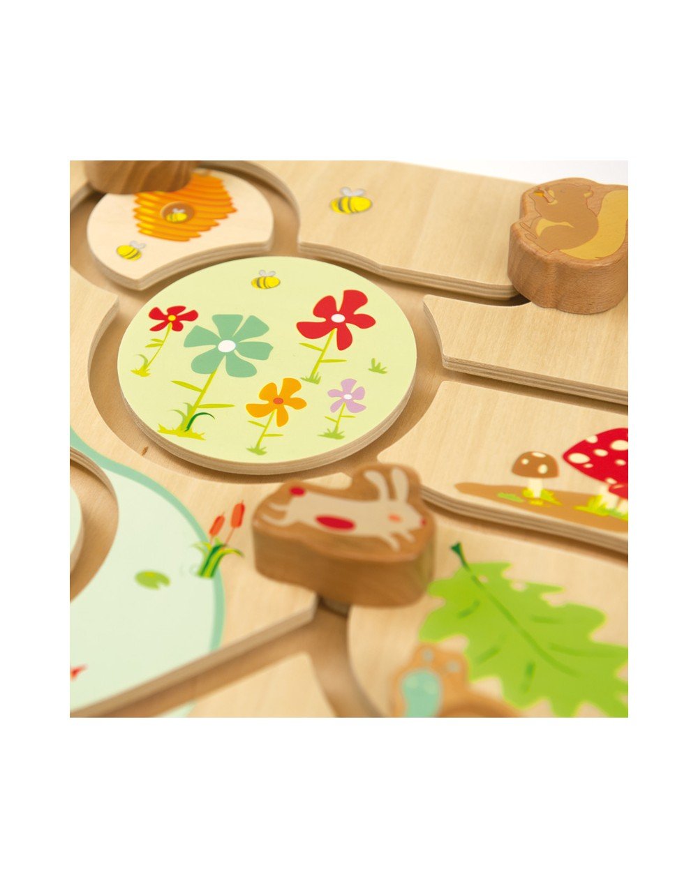Jogo de deslizamento Floresta Andreu Toys - O Gato das Fraldas