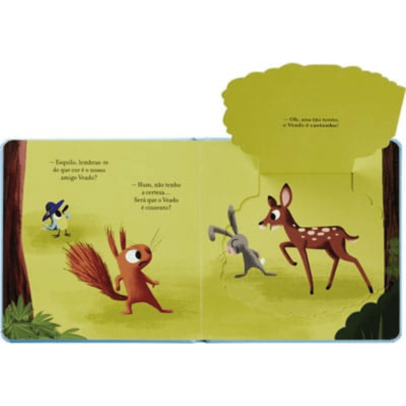 Livro - O Ladrão de folhas e as cores - O Gato das Fraldas