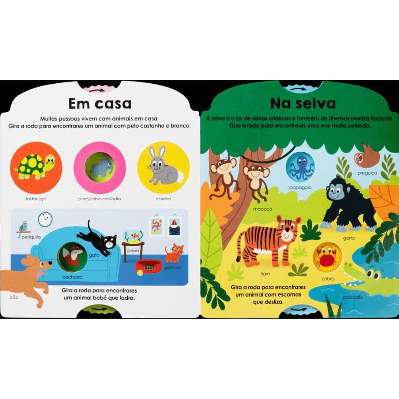 Livro - O meu primeiro atlas dos animais - O Gato das Fraldas