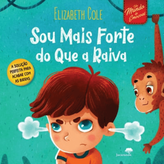 Livro - Sou mais forte do que a raiva - O Gato das Fraldas