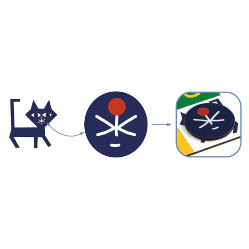 Loto Pico Pico - Jogo de Memória e Associação, DJECO - O Gato das Fraldas