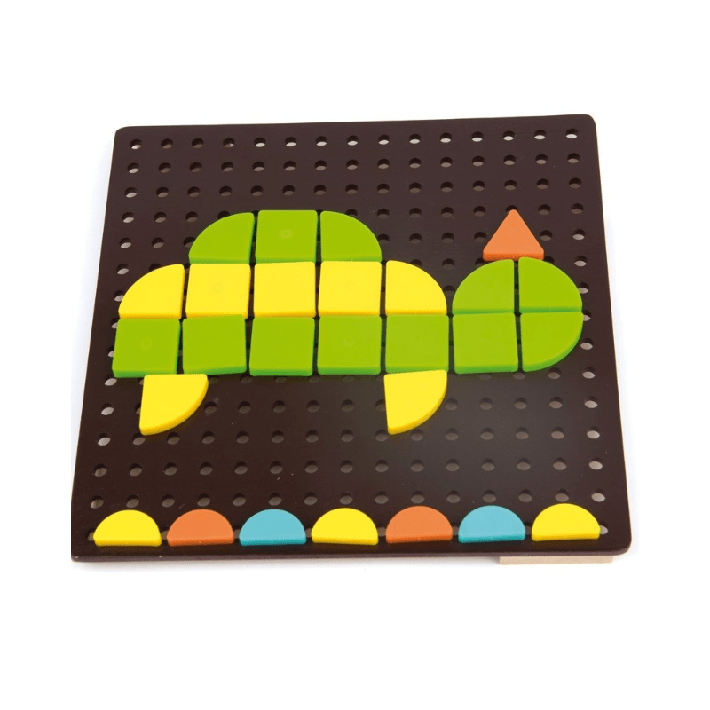 Mosaico Geométrico, Mideer - O Gato das Fraldas