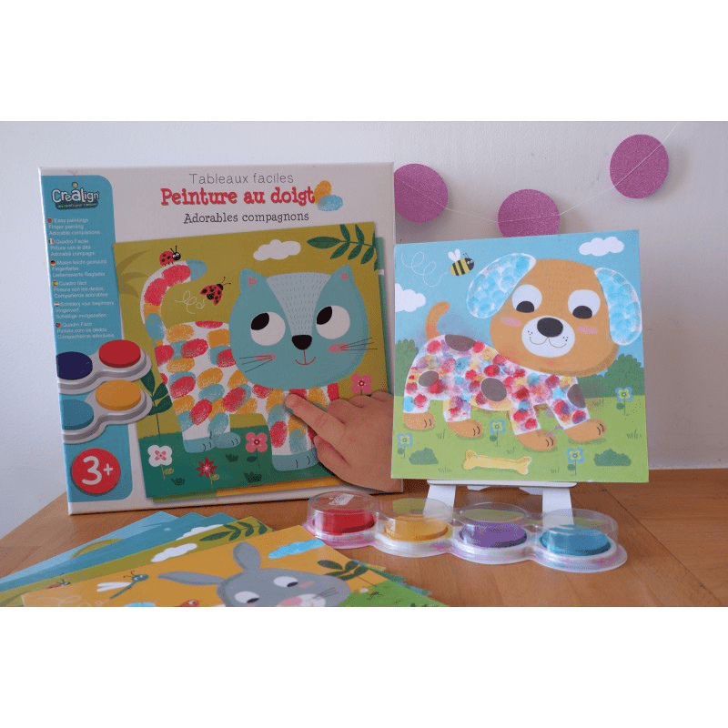 Pintura com dedos, Créa Lign' - O Gato das Fraldas
