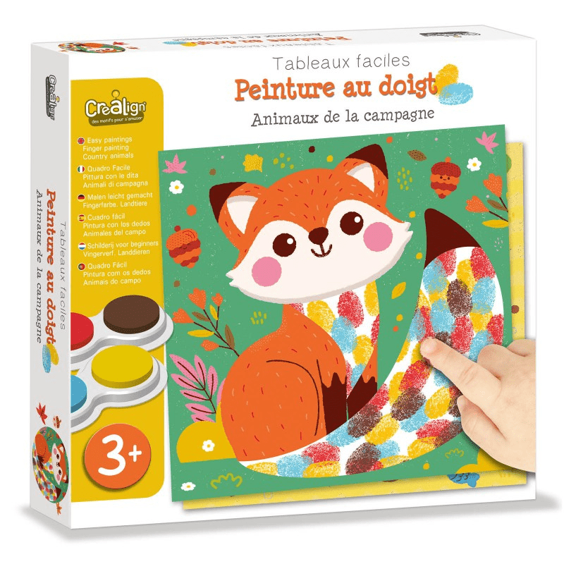 Pintura com dedos, Créa Lign' - O Gato das Fraldas