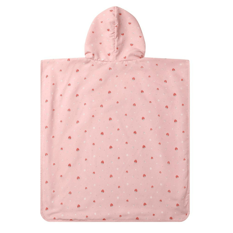 Poncho de Praia Strawberries, Monneka - O Gato das Fraldas