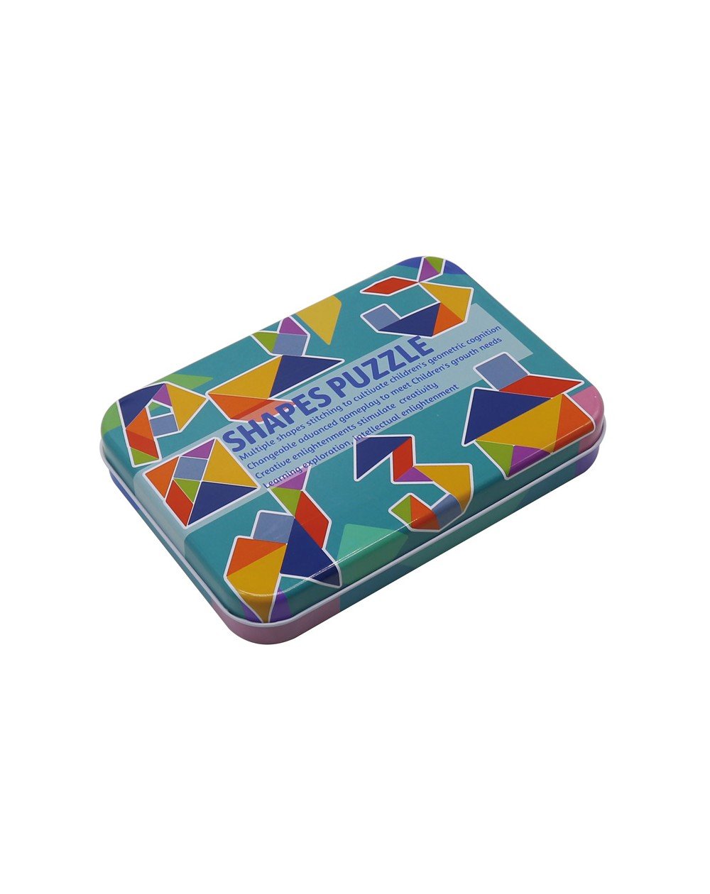 Puzzle Tangram formas - O Gato das Fraldas