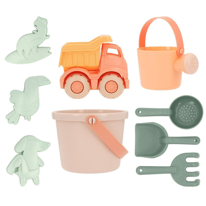 Set de brinquedos de Praia, Monneka - O Gato das Fraldas