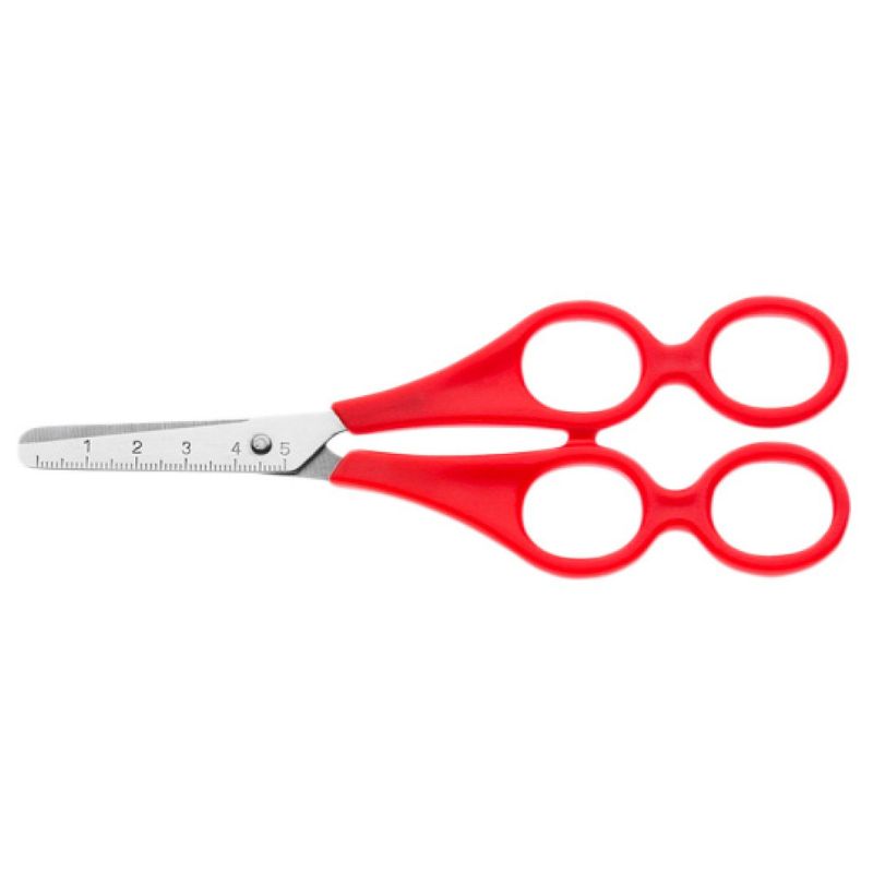 Tesoura escolar iniciação 18 cm pega dupla Westcott