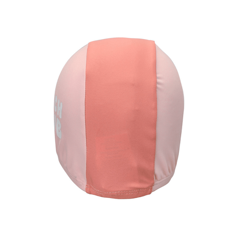 Touca de Natação Infantil UV50+, Stripes Bloom & Blush, Monneka - O Gato das Fraldas