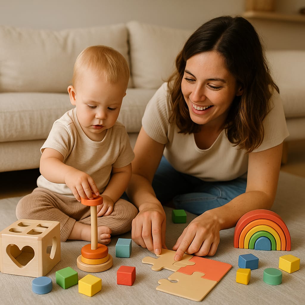 🧩 Brinquedos educativos: como escolher consoante a idade do teu filho - O Gato das Fraldas
