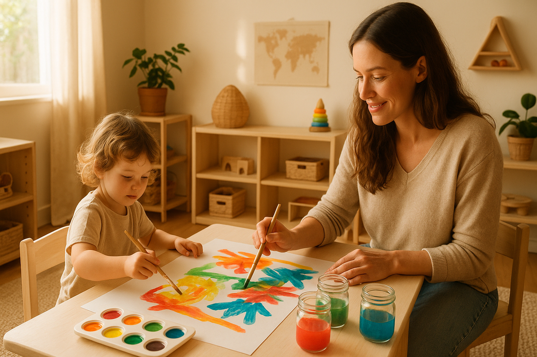 Pintar sem regras: descobre os benefícios da pintura infantil
