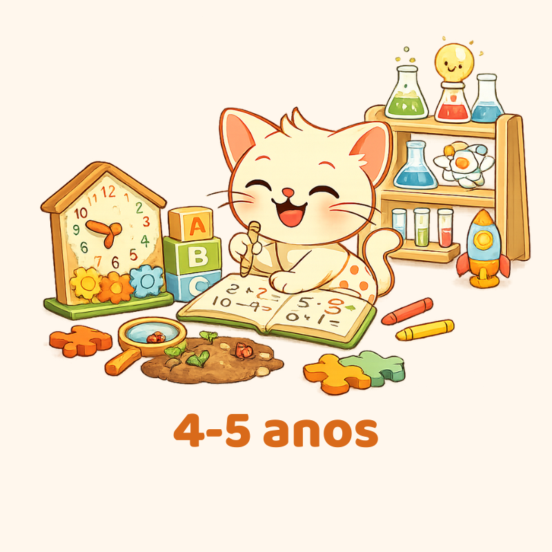 Brinquedos educativos 4-5 anos