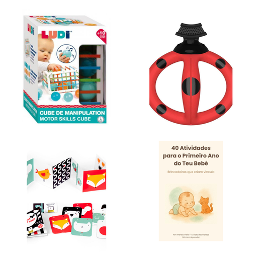Pack Primeiras Descobertas Bebé