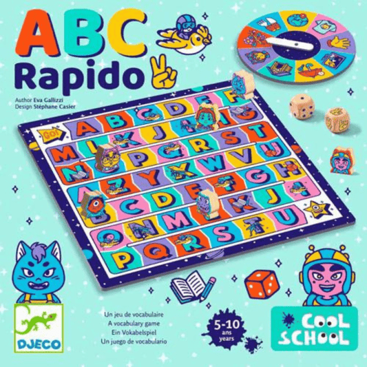 ABC rápido - Jogo de Vocabulário, DJECO - O Gato das Fraldas