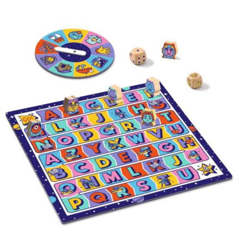 ABC rápido - Jogo de Vocabulário, DJECO - O Gato das Fraldas