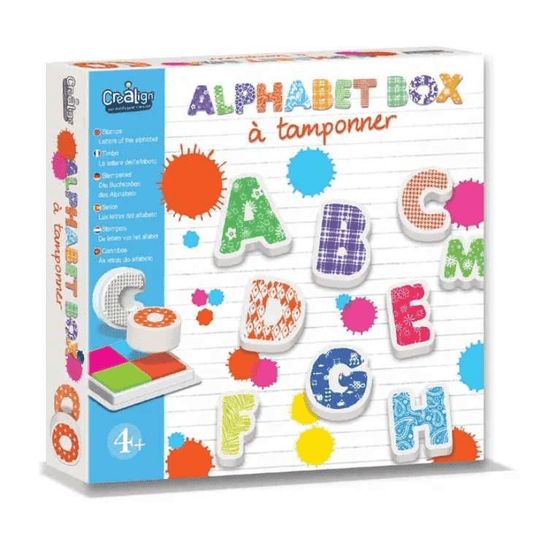 Alfabeto box - carimbos, Créa Lign' - O Gato das Fraldas