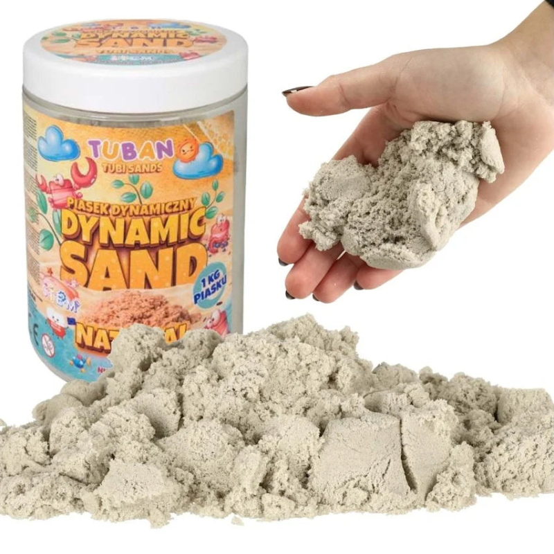 Areia Cinética Tuban Natural 1kg