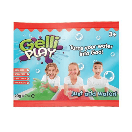 Atividade Sensorial Gelli Play, 1 Saqueta de 20gr. - Zimpli Kids - O Gato das Fraldas