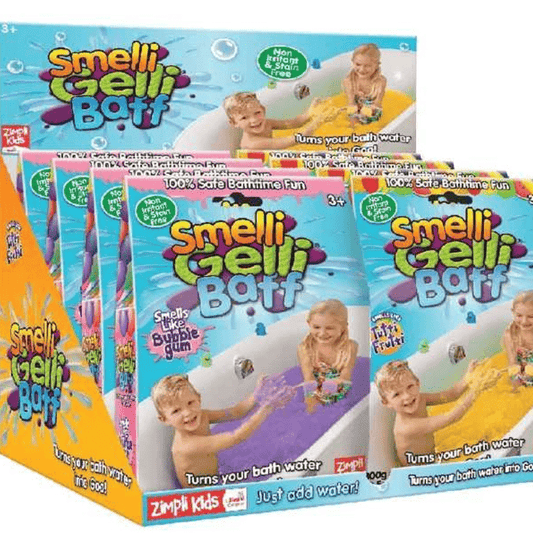 Atividade Sensorial Smelli Gelli Baff 300gr. - Zimpli Kids - O Gato das Fraldas
