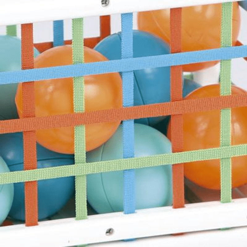 Atividade Sonora, Cubo de Manipulação c/ Bolas - Ludi - O Gato das Fraldas