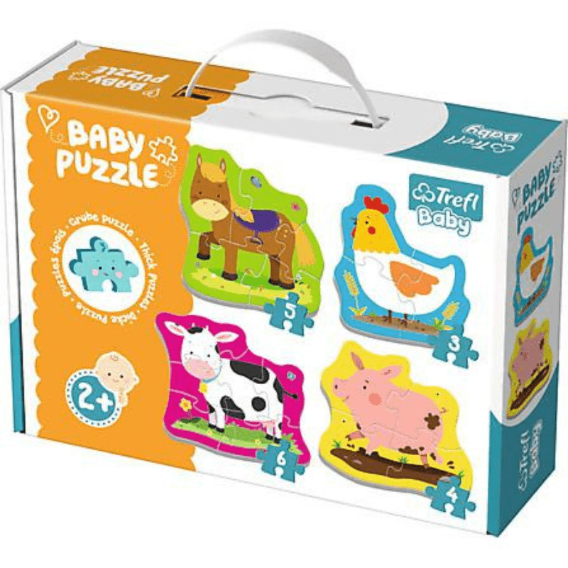 Baby Puzzle - Animais da Quinta - O Gato das Fraldas