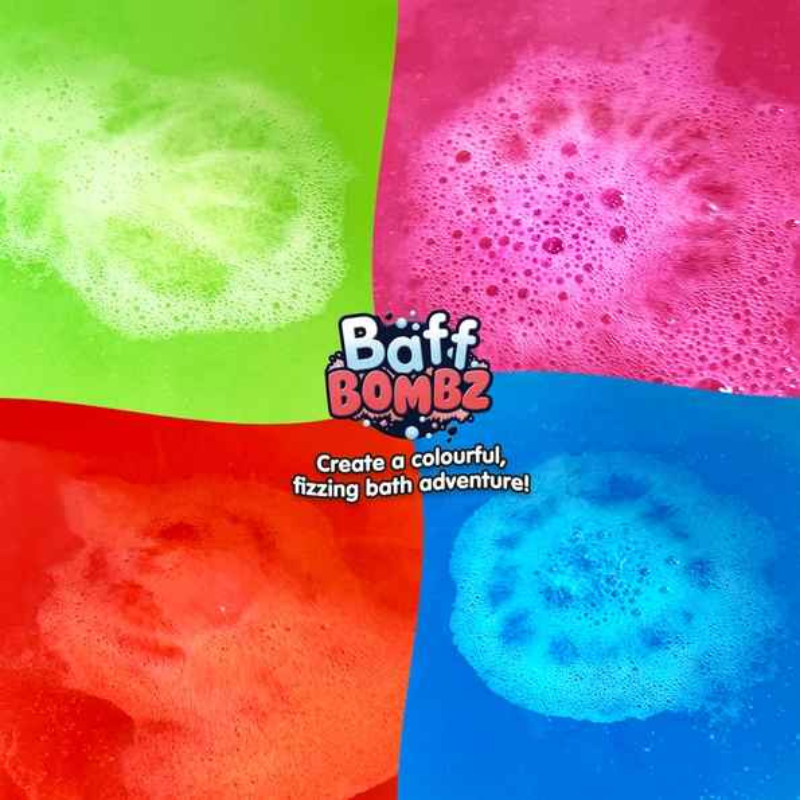 Bomba de banho Sensorial Baff Bombz, com cheiro, estrela da Zimpli Kids