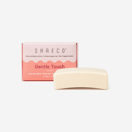 Barra de Higiene Íntima Gentle Touch 105g Shaeco - O Gato das Fraldas