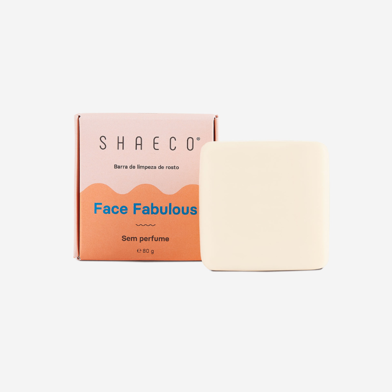 Barra de Limpeza de Rosto Face Fabulous 80 g Shaeco