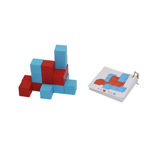 Blocos de madeira 3D - O Gato das Fraldas