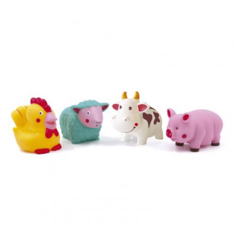 Brinquedos de Banho Esguichadores – Pack com 4 Flutuantes, Ludi - O Gato das Fraldas