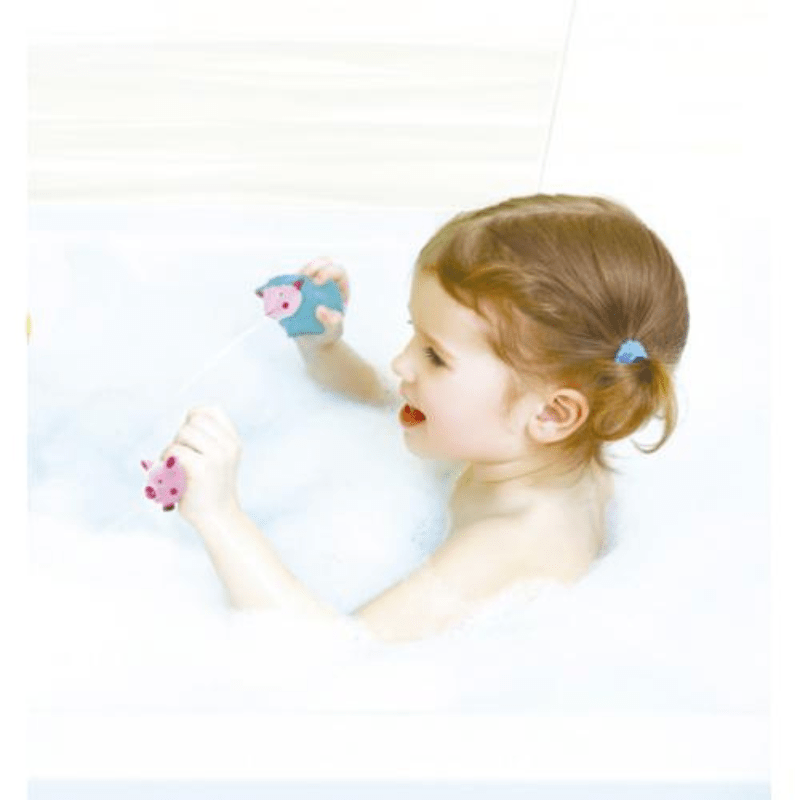 Brinquedos de Banho Esguichadores – Pack com 4 Flutuantes, Ludi - O Gato das Fraldas