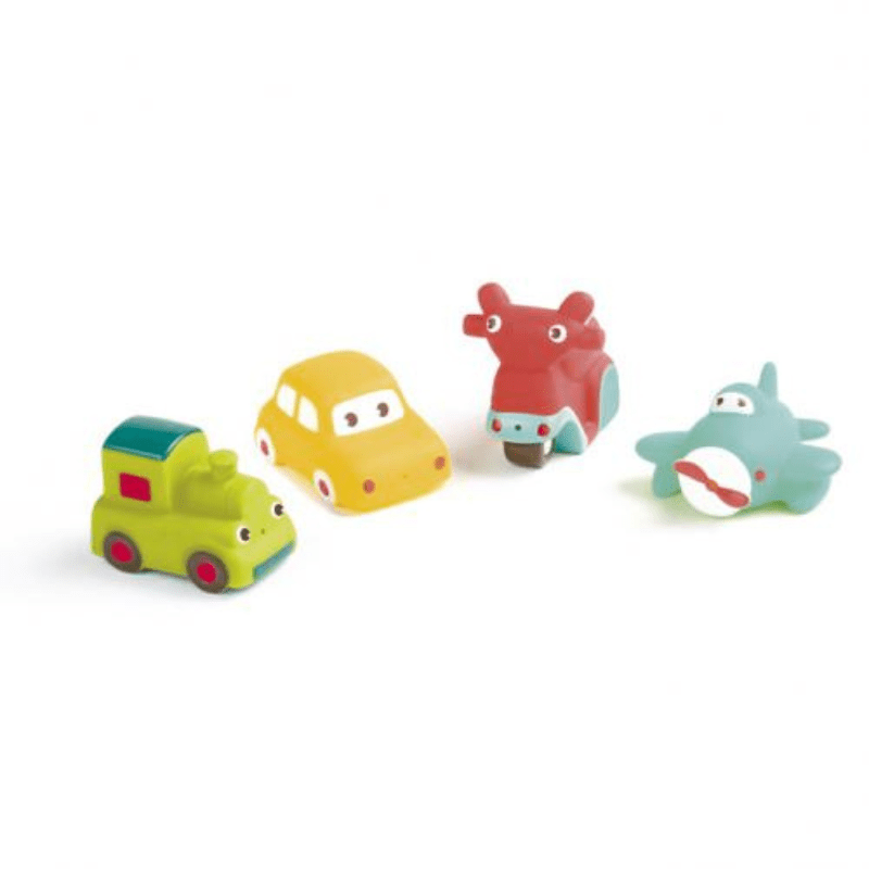 Brinquedos de Banho Esguichadores – Pack com 4 Flutuantes, Ludi - O Gato das Fraldas