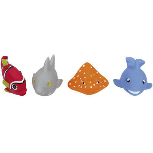 Brinquedos de Banho Esguichadores – Pack com 4 Flutuantes, Ludi - O Gato das Fraldas
