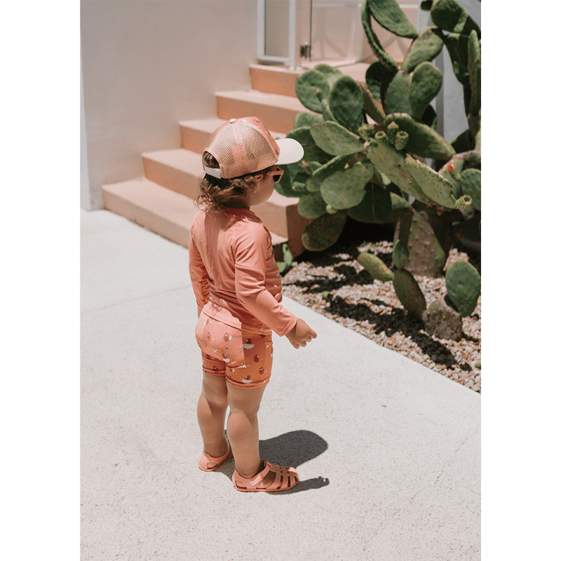 Calção de Banho Infantil Camping UV50+ – Monnëka - O Gato das Fraldas