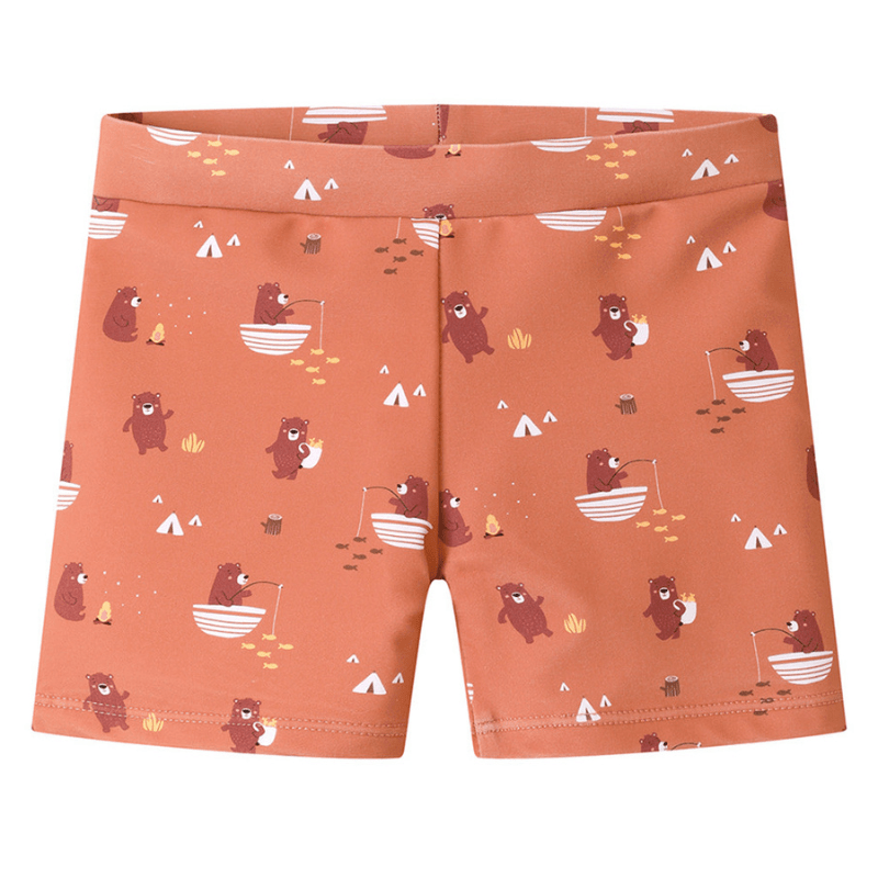 Calção de Banho Infantil Camping UV50+ – Monnëka - O Gato das Fraldas