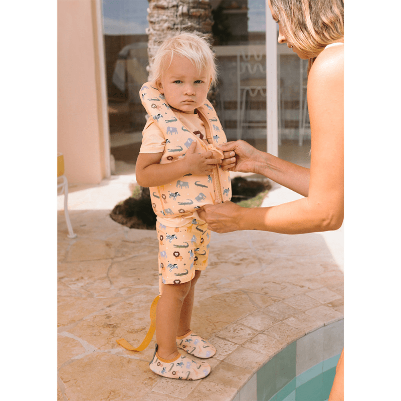 Calção de Banho Infantil Wild Animals UV50+ – Monnëka - O Gato das Fraldas